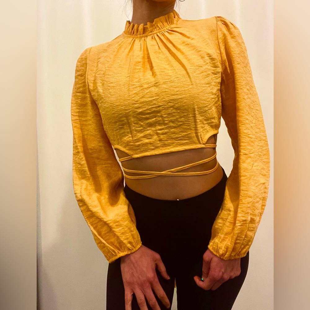 River Island Sunshine Yellow Top